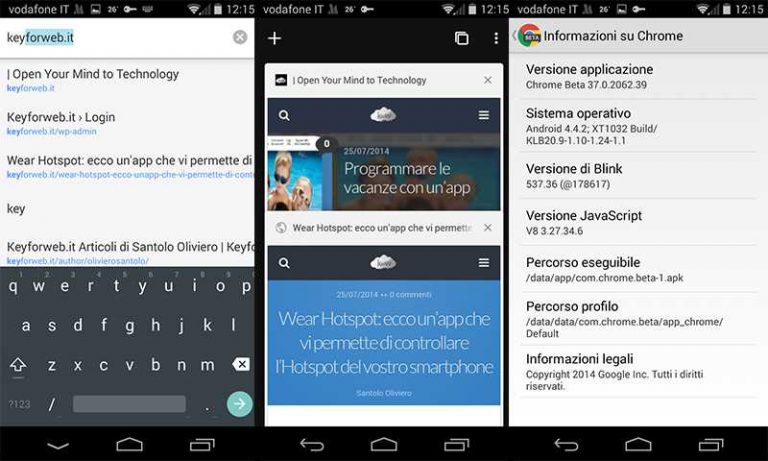 Google Chrome Beta si aggiorna con Material Design