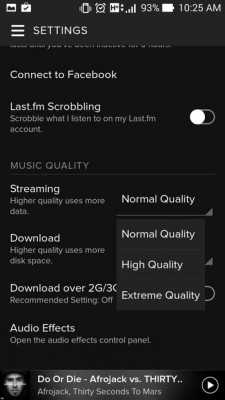 Use-lower-audio-quality-while-streaming