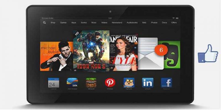 Nuovo Amazon Kindle Fire HDX 8.9 con Snapdragon 805