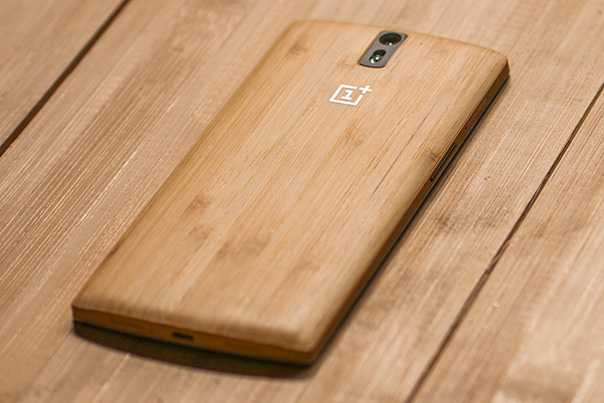OnePlus One: ecco la back cover in bamboo