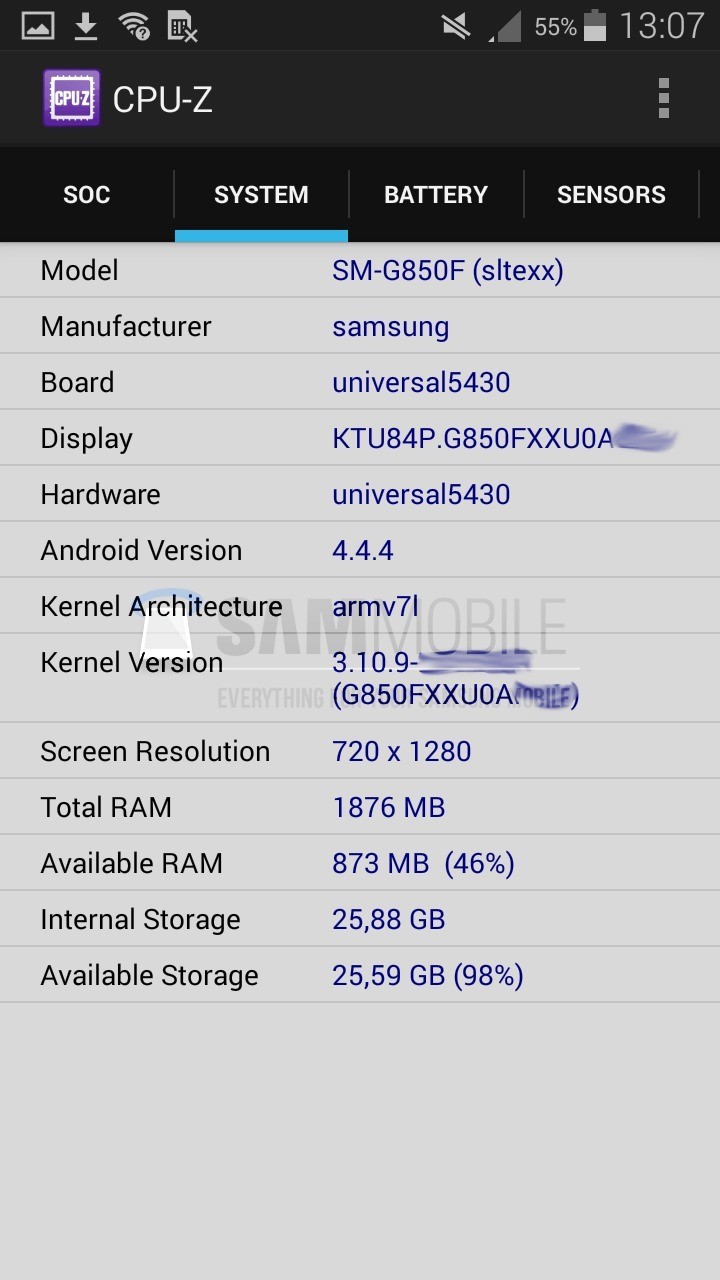 versioni Europee di Galaxy S5 LTE-A e Galaxy Alpha