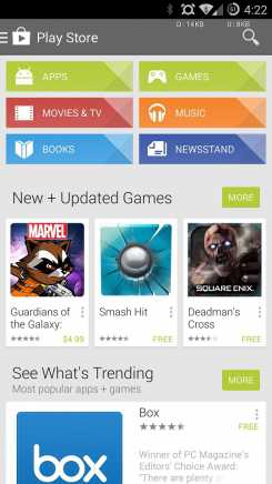 Google Play Store si aggiorna