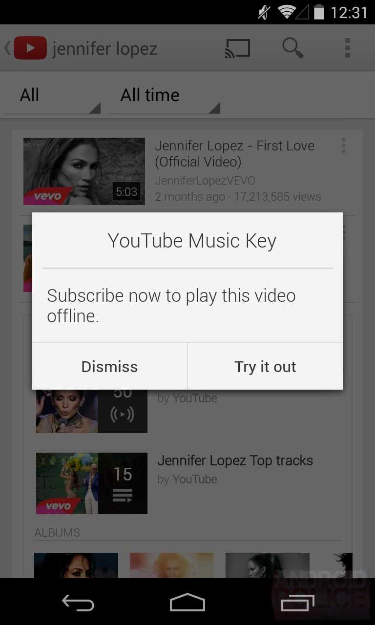 YouTube Music Key