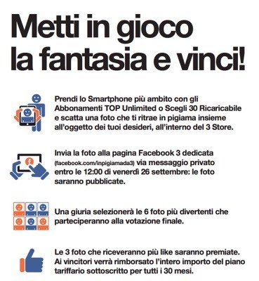 3 italia regala un iphone 6