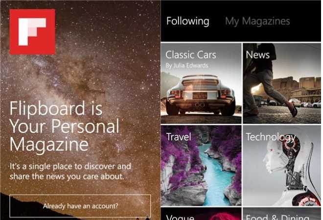 Flipboard per Windows Phone finalmente in arrivo