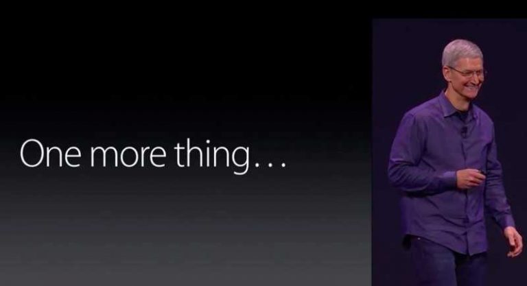 Evento Apple del 9 settembre disponibile in HD su YouTube