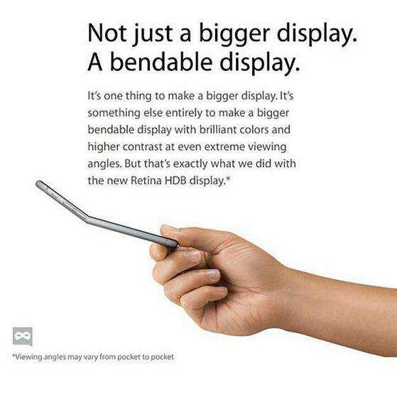 caso #bendgate di iPhone 6 Plus