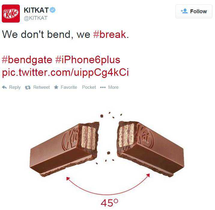 caso #bendgate di iPhone 6 Plus