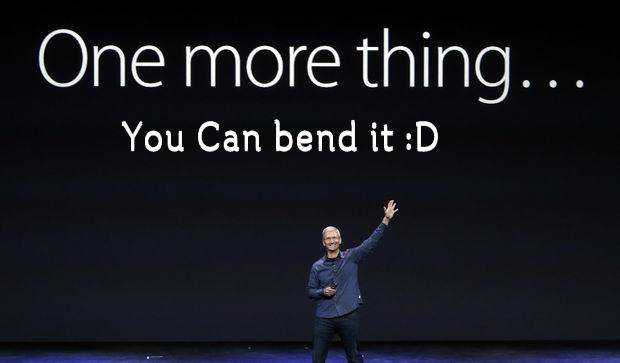caso #bendgate di iPhone 6 Plus