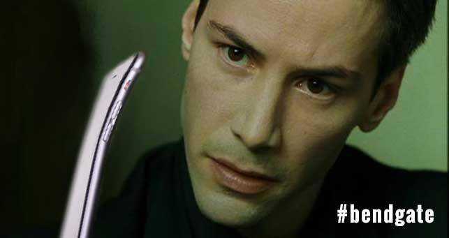caso #bendgate di iPhone 6 Plus