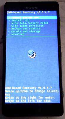  Root e ClockworkMod Recovery per Xperia Z3 e Xperia Z3 Compact