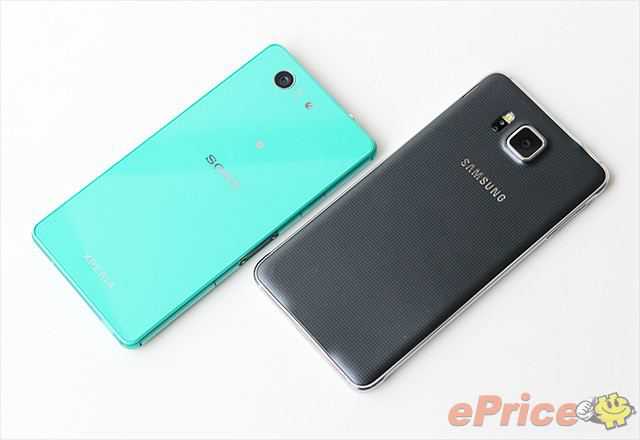 Sony Xperia Z3 Compact e Samsung Galaxy Alpha