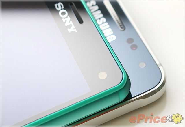 Sony Xperia Z3 Compact e Samsung Galaxy Alpha