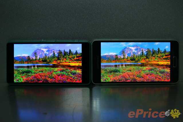 Sony Xperia Z3 Compact e Samsung Galaxy Alpha