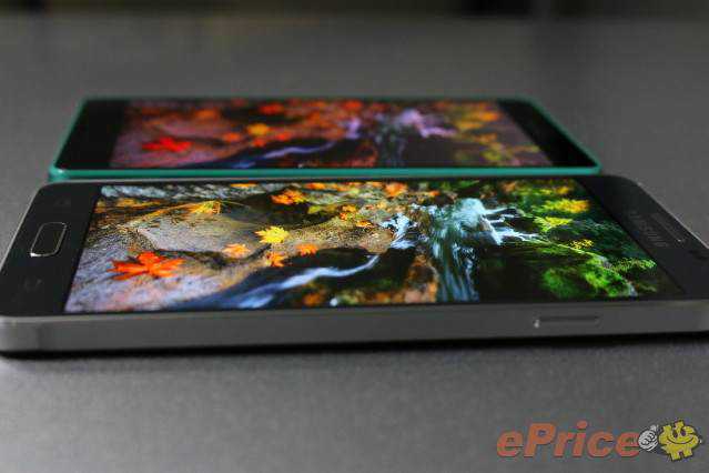 Sony Xperia Z3 Compact e Samsung Galaxy Alpha