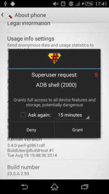  Root e ClockworkMod Recovery per Xperia Z3 e Xperia Z3 Compact