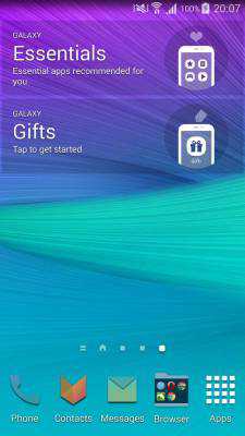app del Galaxy Note 4