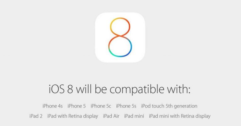 iOS 8 sarà disponibile a partire dal 17 Settembre