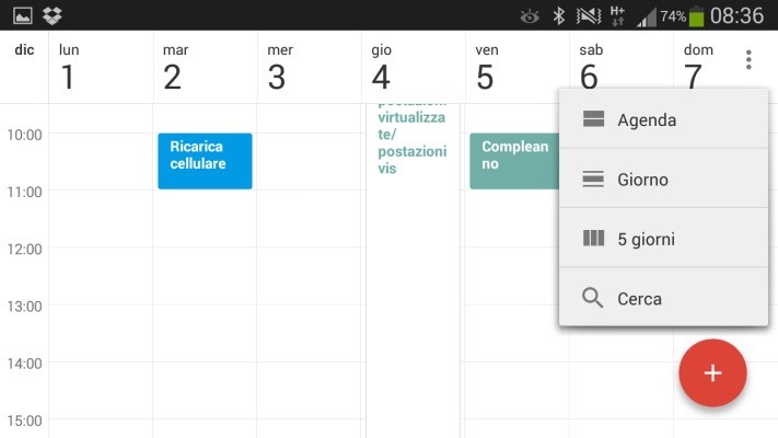 Google Calendar 5.0