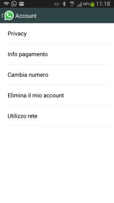 disattivare doppia spunta blu