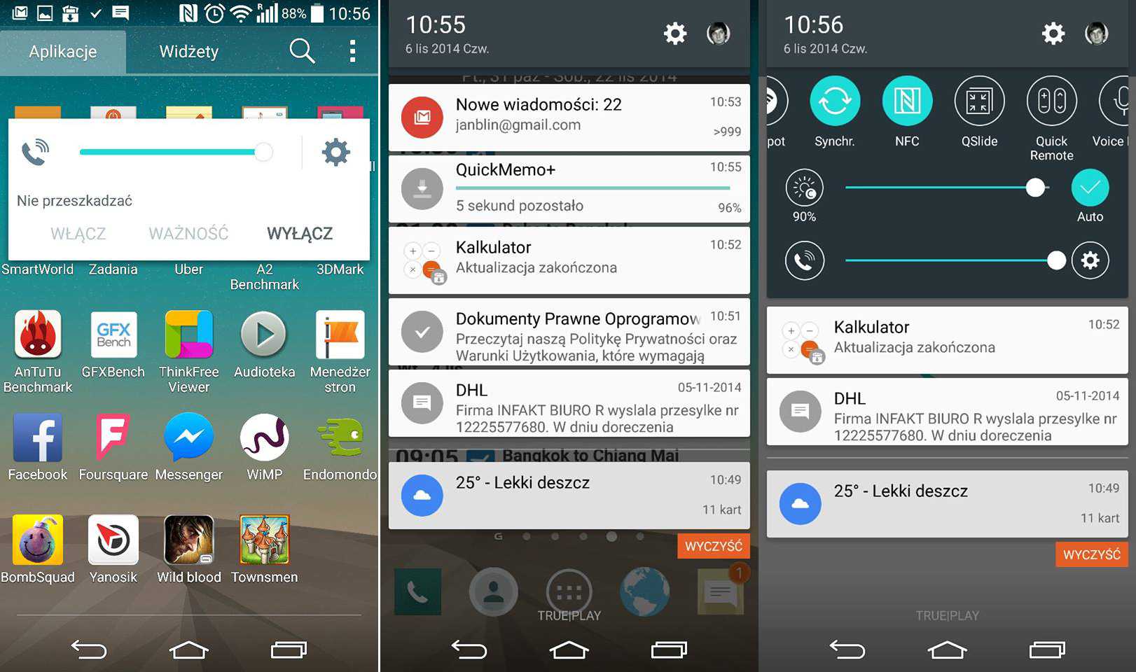 Lollipop per LG G3