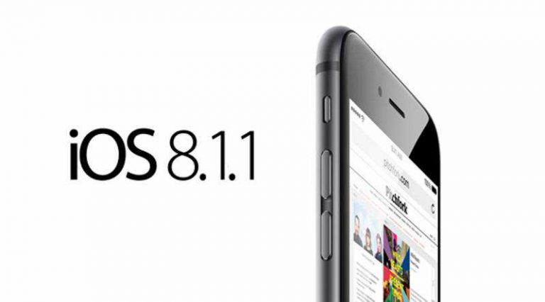 Disponibile iOS 8.1.1 per iPhone, iPad ed iPod Touch