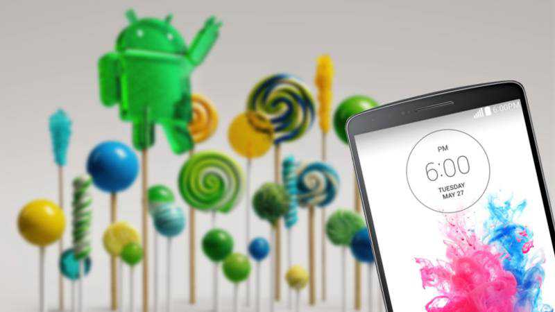 Lollipop per LG G3