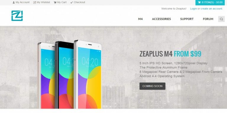 Zeaplus M4, il clone perfetto dello Xiaomi Mi4 disponibile anche per l’Europa