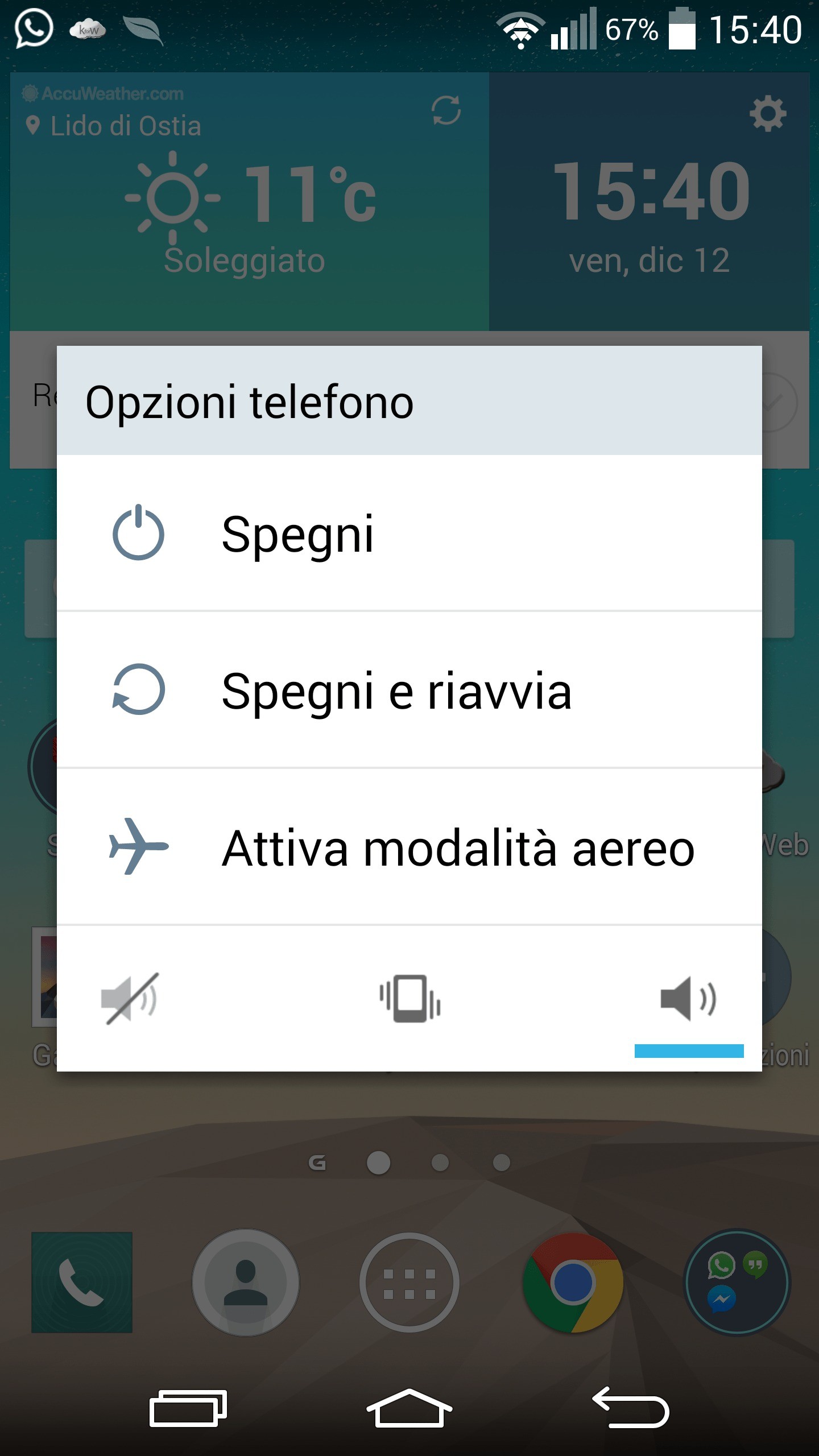 Modalità provvisoria