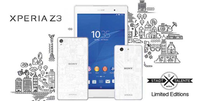 Sony presenta i dispositivi Xperia Z3 Limited Edition, belli ma rari