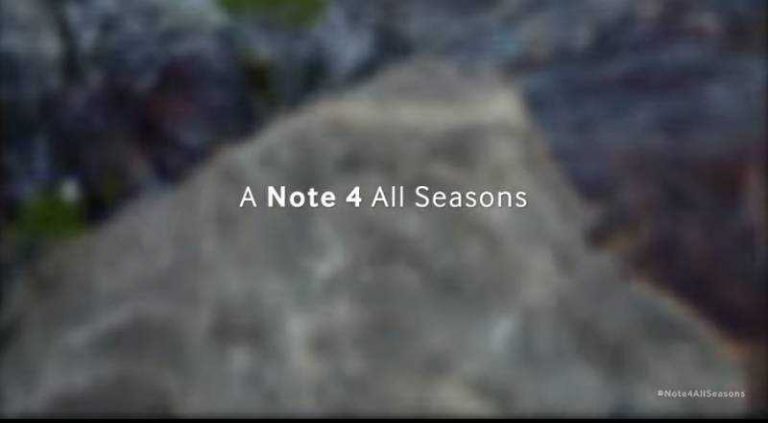 Galaxy Note 4, nuovo spot Samsung per lo smartphone “per tutte le stagioni”