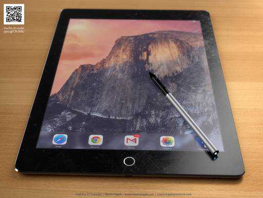 iPad Pro 12 con stilo