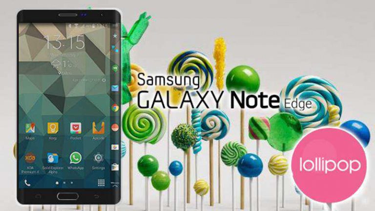 Disponibile Android 5.0 Lollipop per Galaxy Note Edge grazie ad una leaked rom