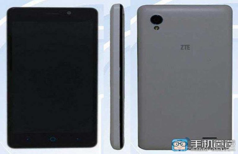ZTE S2015 certificato da Tenaa, CPU Snapdragon 410 e display da 5 pollici