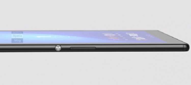 Sony Xperia Z4 Tablet: prima immagine profilo e conferme specifiche tecniche