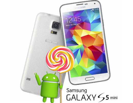 lollipop per galaxy s5 mini