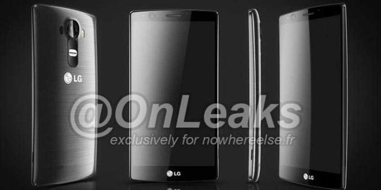 LG G4, nuove immagini mostrano frontale e cornice del dispositivo