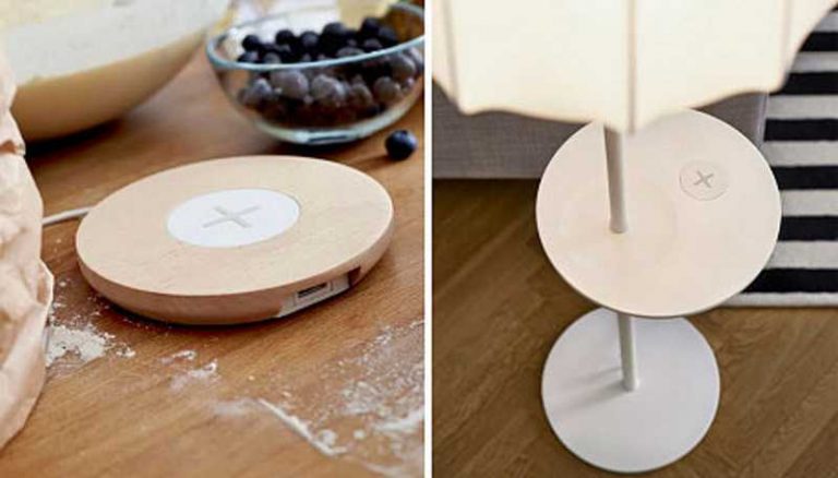 Ikea, addio ai cavi grazie ai mobili con ricarica wireless QI