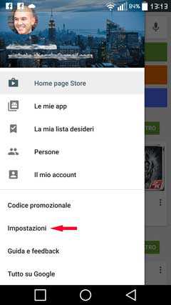 App sulla schermata Home 1