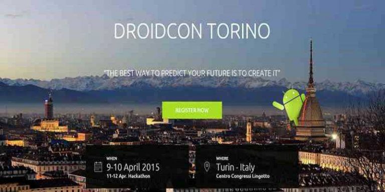 DroidCon 2015 e Torino torna la città regina di Android