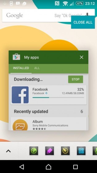 Lollipop per Xperia Z