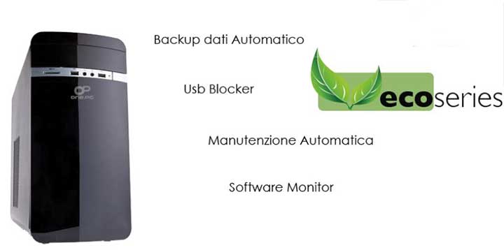 OnePC Eco Series: il pc che consuma meno di una lampadina