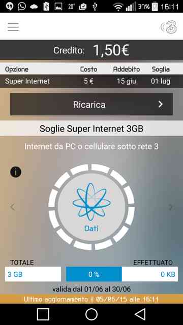 Attivazione LTE 3 Italia