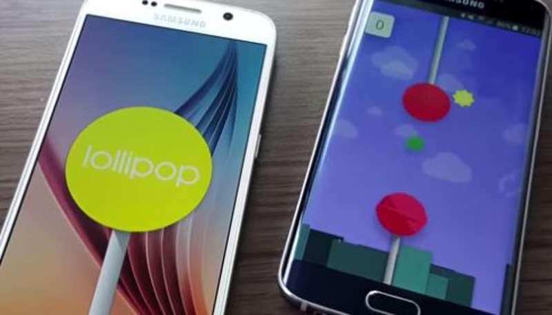 android 5.1.1 lollipop per galaxy s6