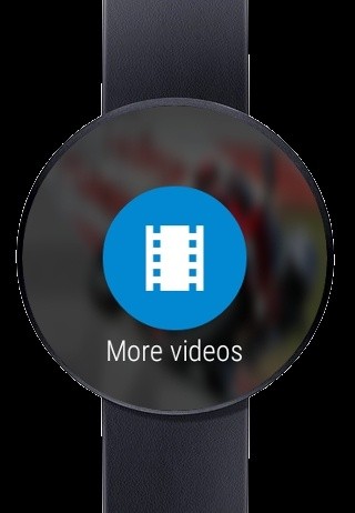 YouTube per smartwatch Android Wear