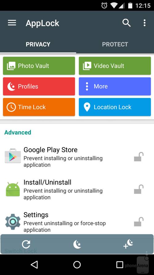 bloccare l'accesso alle app