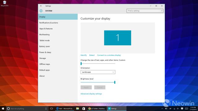 Windows 10 build 10240