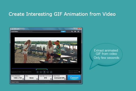 Come convertire un filmato in Gif animate