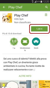 acquistare contenuti dal Play Store