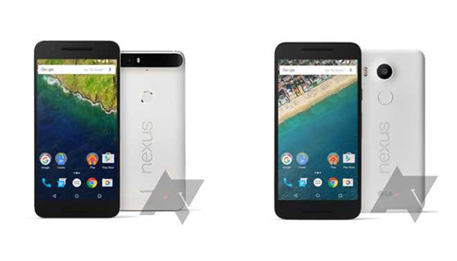Nexus 5X e Nexus 6P ecco i prezzi per ltalia: 479€ e 699€